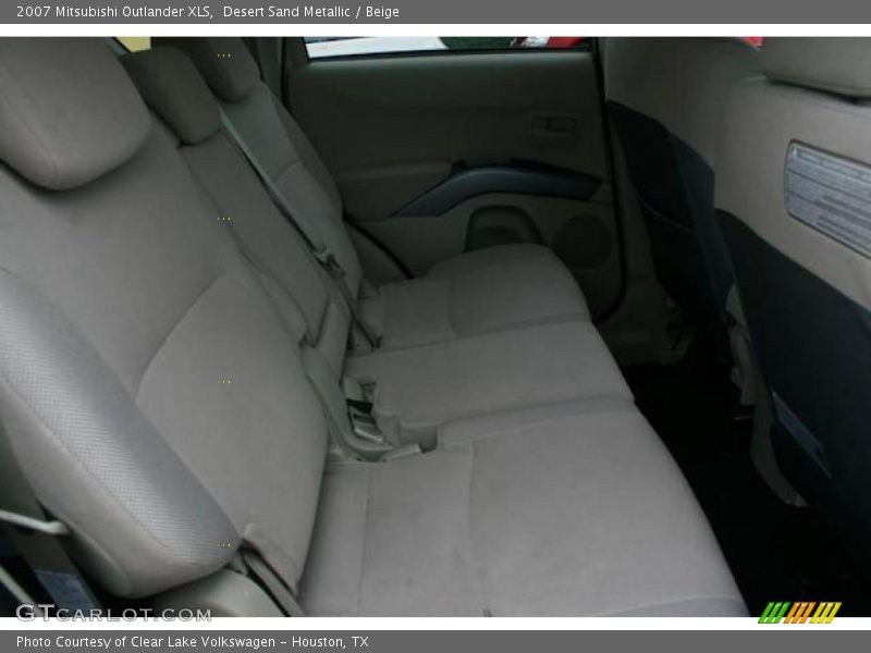 Desert Sand Metallic / Beige 2007 Mitsubishi Outlander XLS