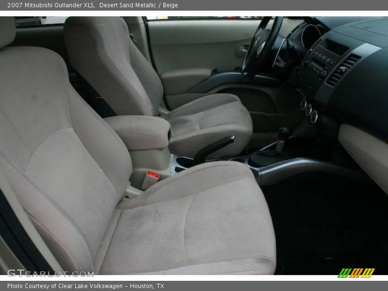 Desert Sand Metallic / Beige 2007 Mitsubishi Outlander XLS