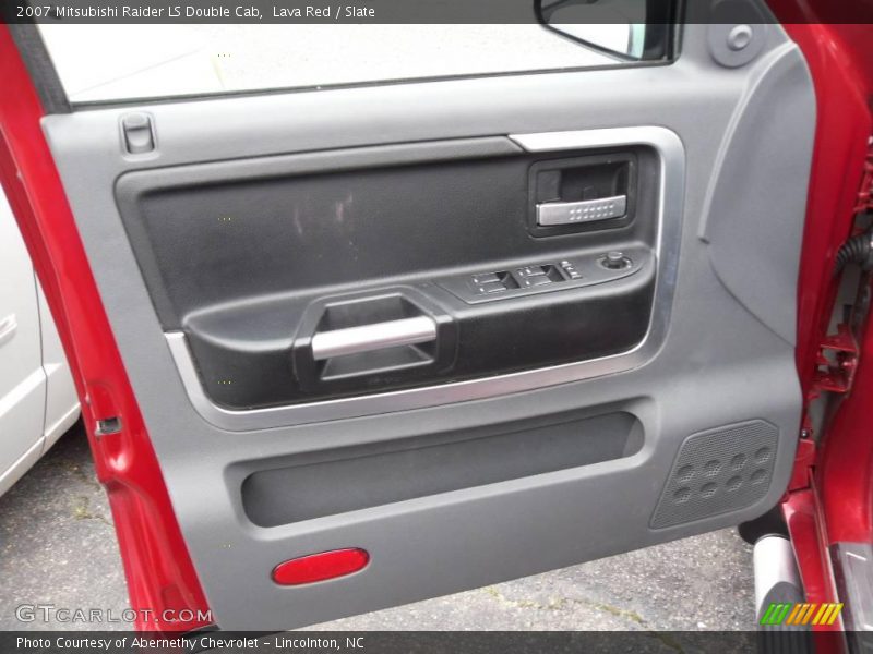Lava Red / Slate 2007 Mitsubishi Raider LS Double Cab