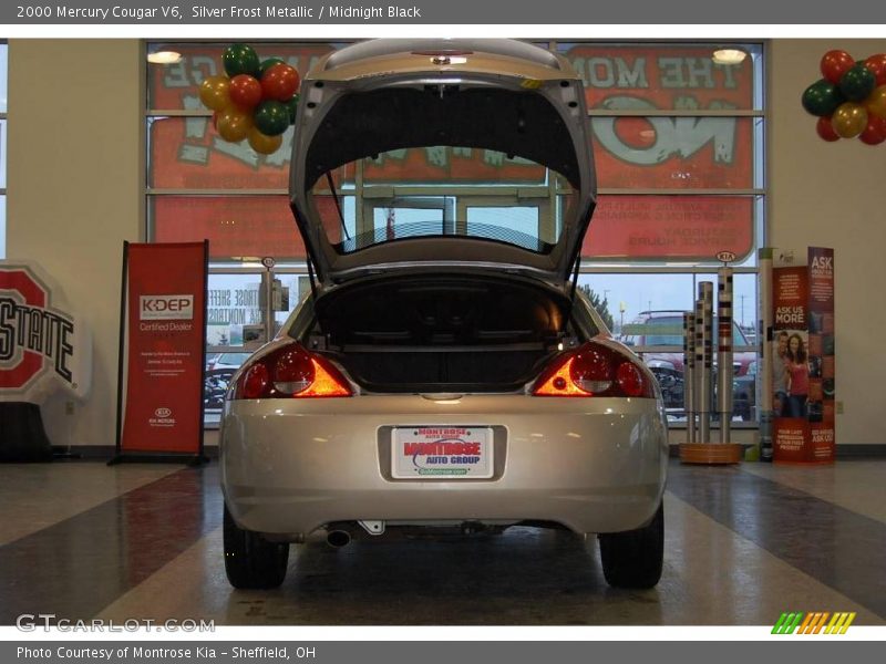 Silver Frost Metallic / Midnight Black 2000 Mercury Cougar V6