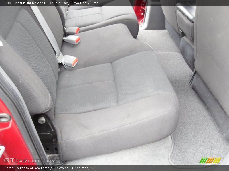Lava Red / Slate 2007 Mitsubishi Raider LS Double Cab