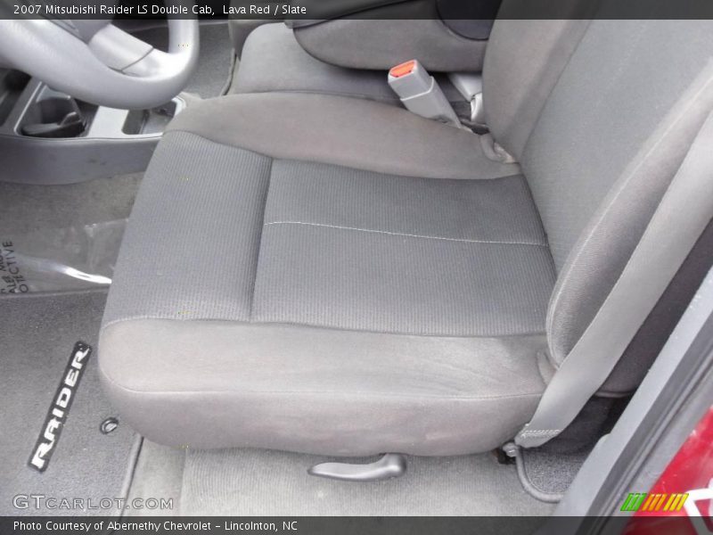 Lava Red / Slate 2007 Mitsubishi Raider LS Double Cab