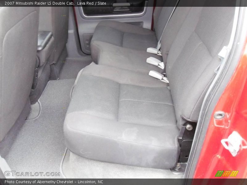 Lava Red / Slate 2007 Mitsubishi Raider LS Double Cab