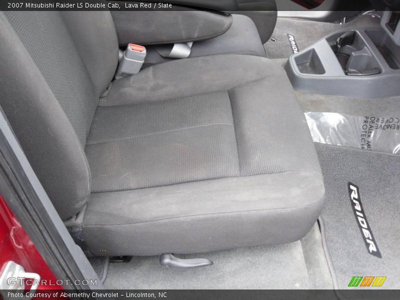 Lava Red / Slate 2007 Mitsubishi Raider LS Double Cab