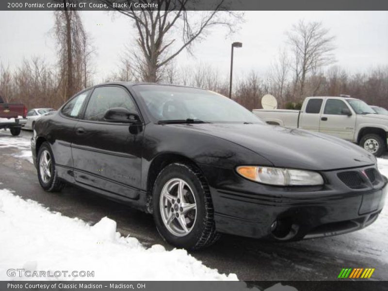 Black / Graphite 2000 Pontiac Grand Prix GT Coupe