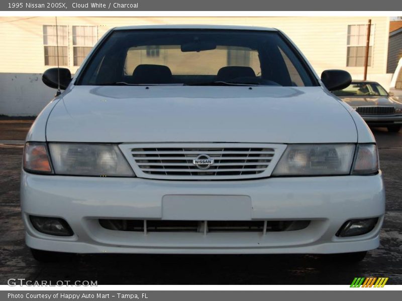 Cloud White / Charcoal 1995 Nissan 200SX