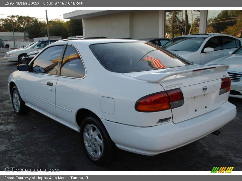 Cloud White / Charcoal 1995 Nissan 200SX