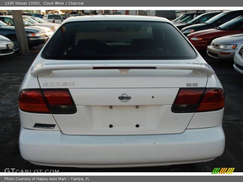Cloud White / Charcoal 1995 Nissan 200SX