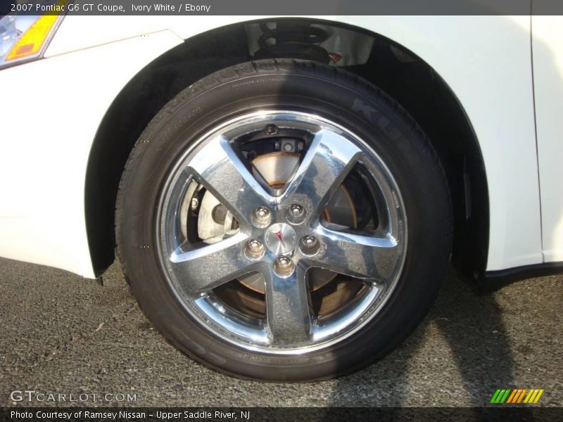 Ivory White / Ebony 2007 Pontiac G6 GT Coupe