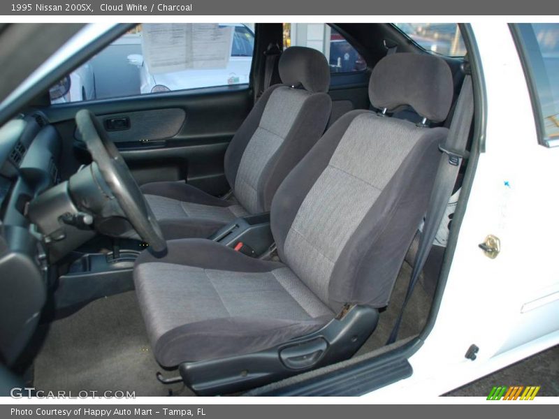 Cloud White / Charcoal 1995 Nissan 200SX