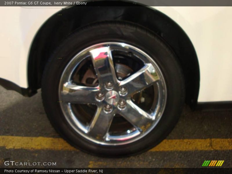 Ivory White / Ebony 2007 Pontiac G6 GT Coupe