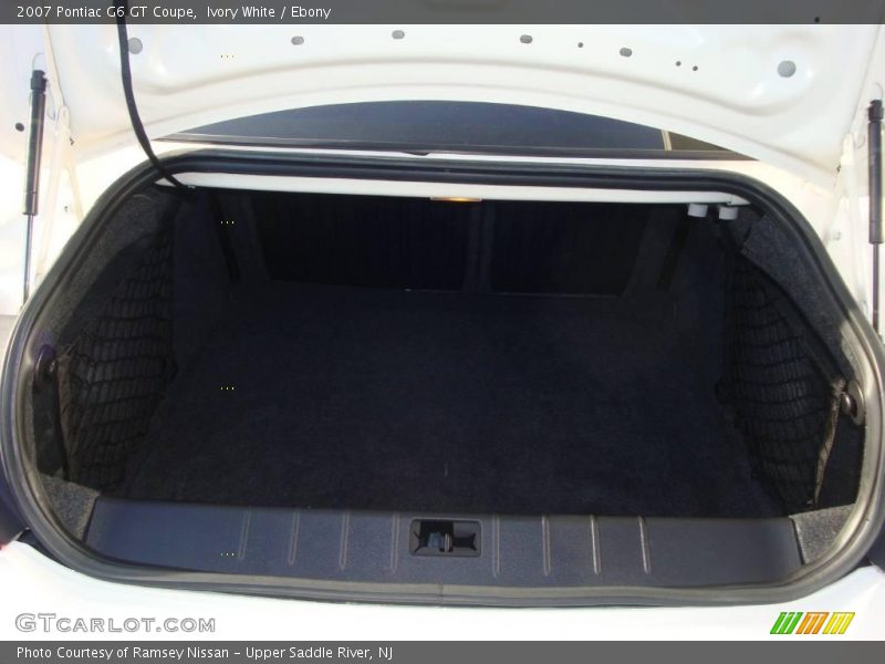 Ivory White / Ebony 2007 Pontiac G6 GT Coupe