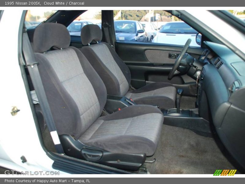 Cloud White / Charcoal 1995 Nissan 200SX