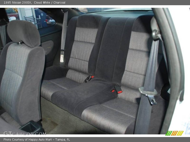 Cloud White / Charcoal 1995 Nissan 200SX