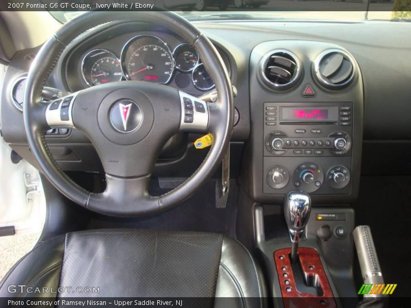 Ivory White / Ebony 2007 Pontiac G6 GT Coupe