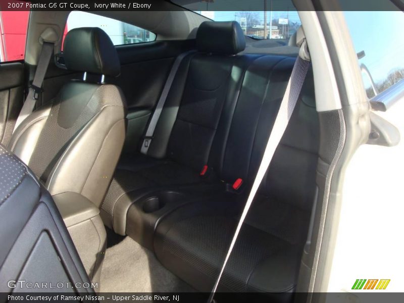 Ivory White / Ebony 2007 Pontiac G6 GT Coupe