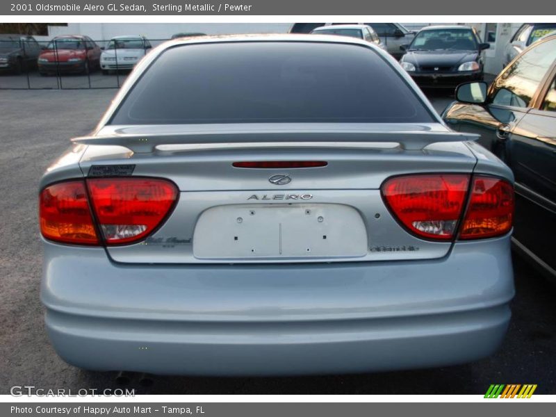 Sterling Metallic / Pewter 2001 Oldsmobile Alero GL Sedan