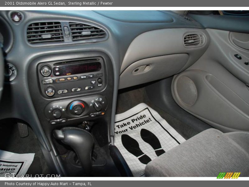 Sterling Metallic / Pewter 2001 Oldsmobile Alero GL Sedan