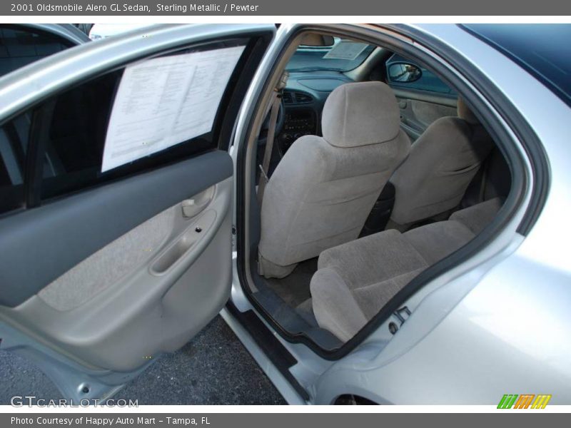 Sterling Metallic / Pewter 2001 Oldsmobile Alero GL Sedan
