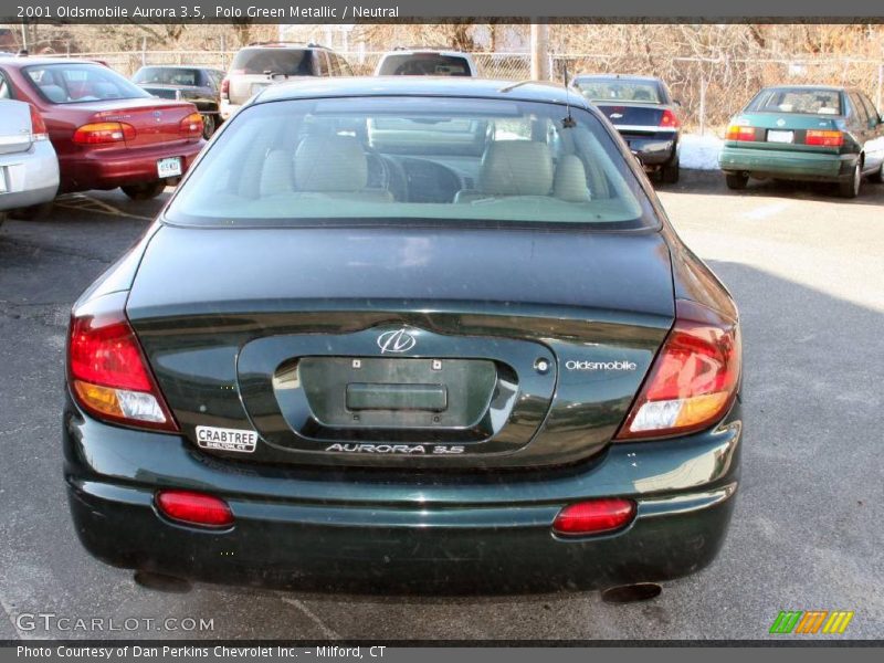 Polo Green Metallic / Neutral 2001 Oldsmobile Aurora 3.5