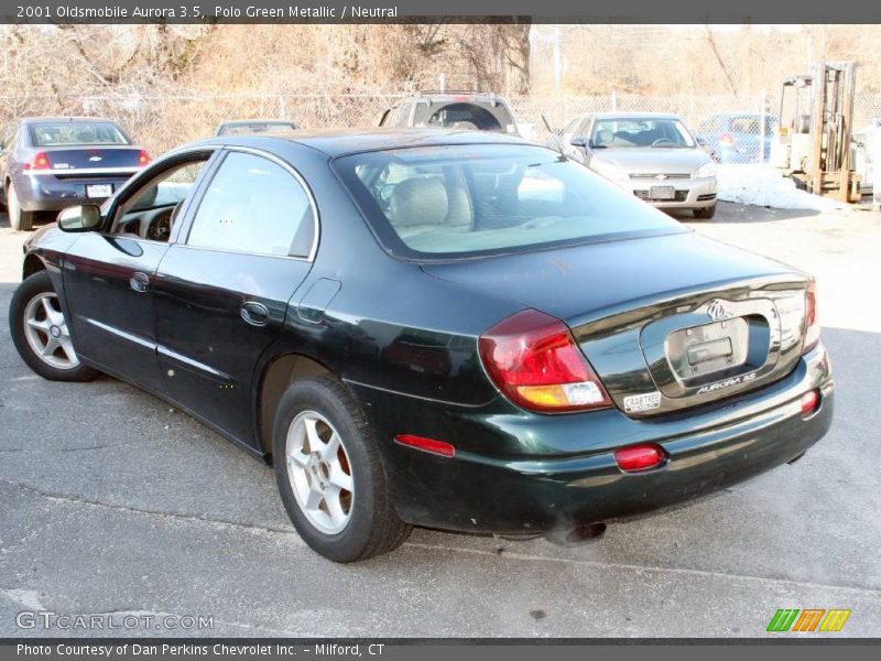 Polo Green Metallic / Neutral 2001 Oldsmobile Aurora 3.5