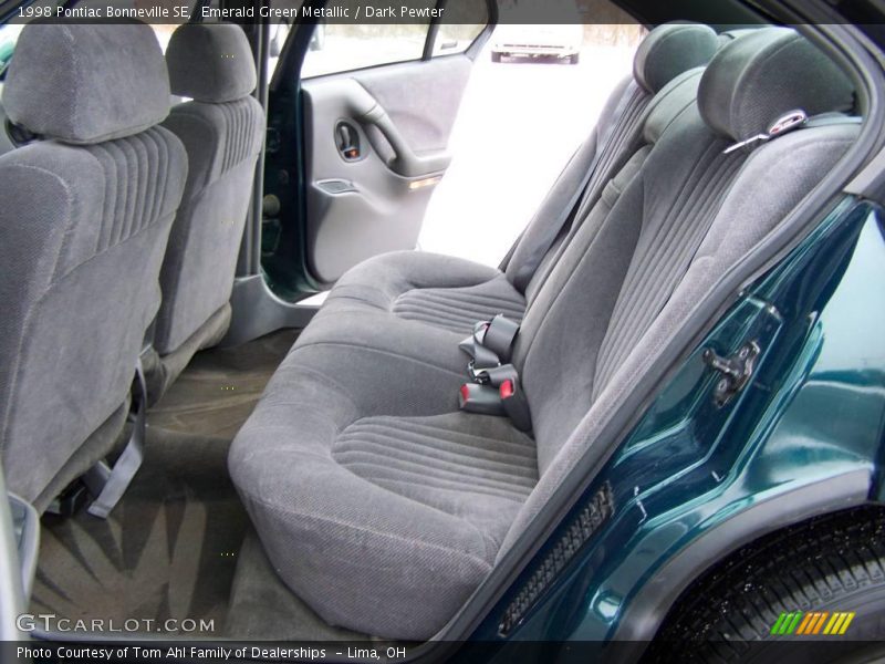 Emerald Green Metallic / Dark Pewter 1998 Pontiac Bonneville SE
