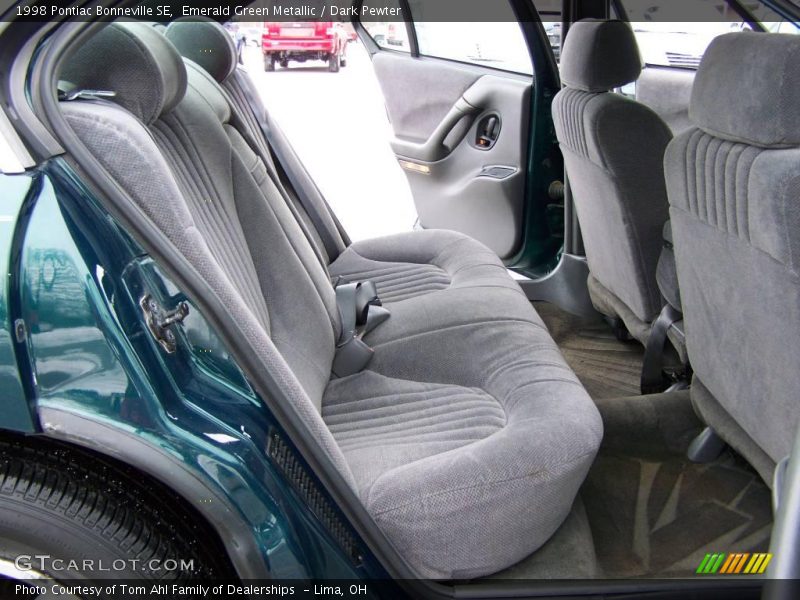 Emerald Green Metallic / Dark Pewter 1998 Pontiac Bonneville SE