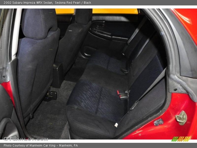 Sedona Red Pearl / Black 2002 Subaru Impreza WRX Sedan