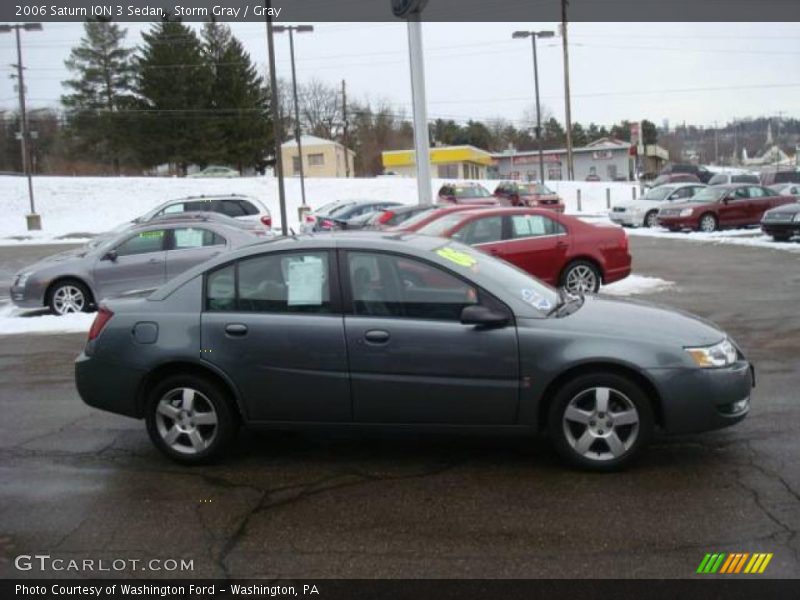 Storm Gray / Gray 2006 Saturn ION 3 Sedan