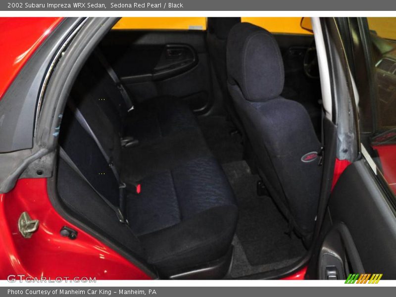 Sedona Red Pearl / Black 2002 Subaru Impreza WRX Sedan