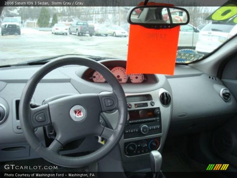 Storm Gray / Gray 2006 Saturn ION 3 Sedan