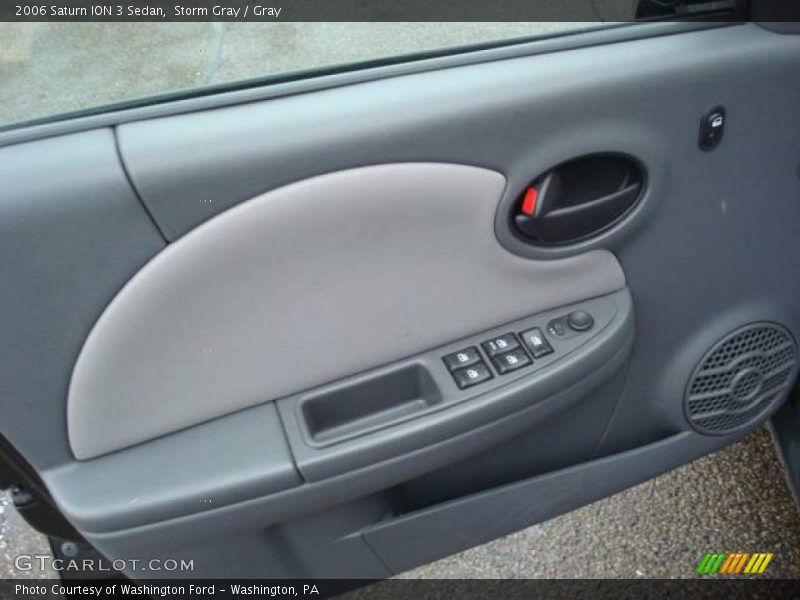 Storm Gray / Gray 2006 Saturn ION 3 Sedan