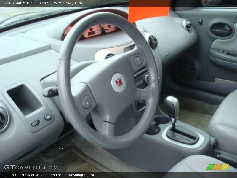 Storm Gray / Gray 2006 Saturn ION 3 Sedan