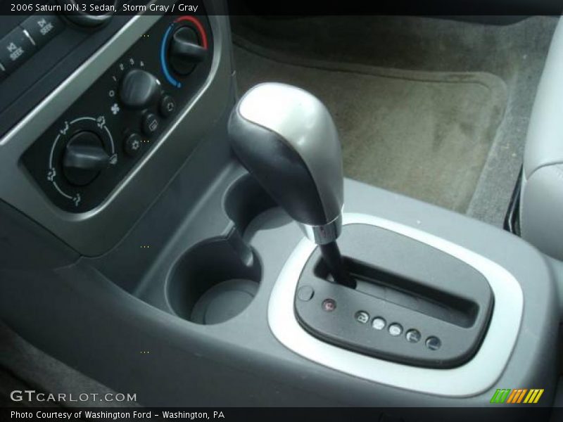 Storm Gray / Gray 2006 Saturn ION 3 Sedan