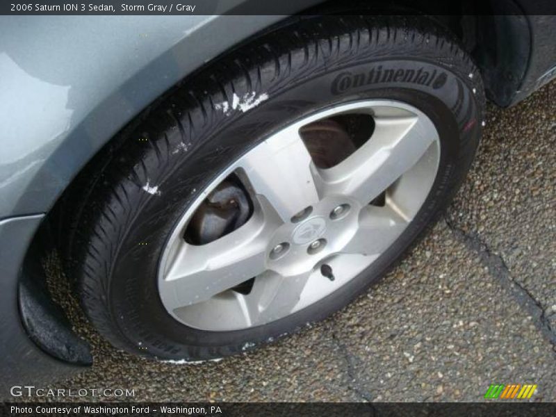 Storm Gray / Gray 2006 Saturn ION 3 Sedan