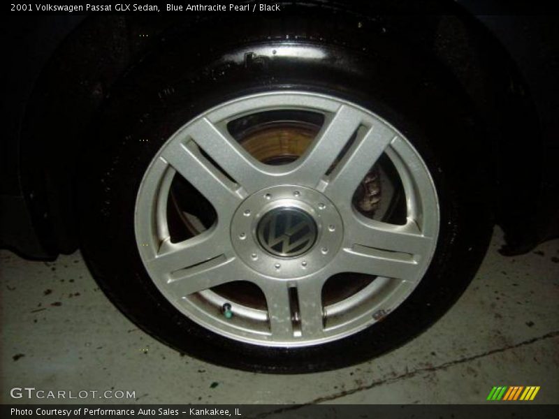 Blue Anthracite Pearl / Black 2001 Volkswagen Passat GLX Sedan