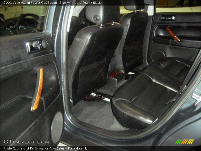 Blue Anthracite Pearl / Black 2001 Volkswagen Passat GLX Sedan