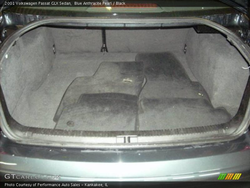 Blue Anthracite Pearl / Black 2001 Volkswagen Passat GLX Sedan