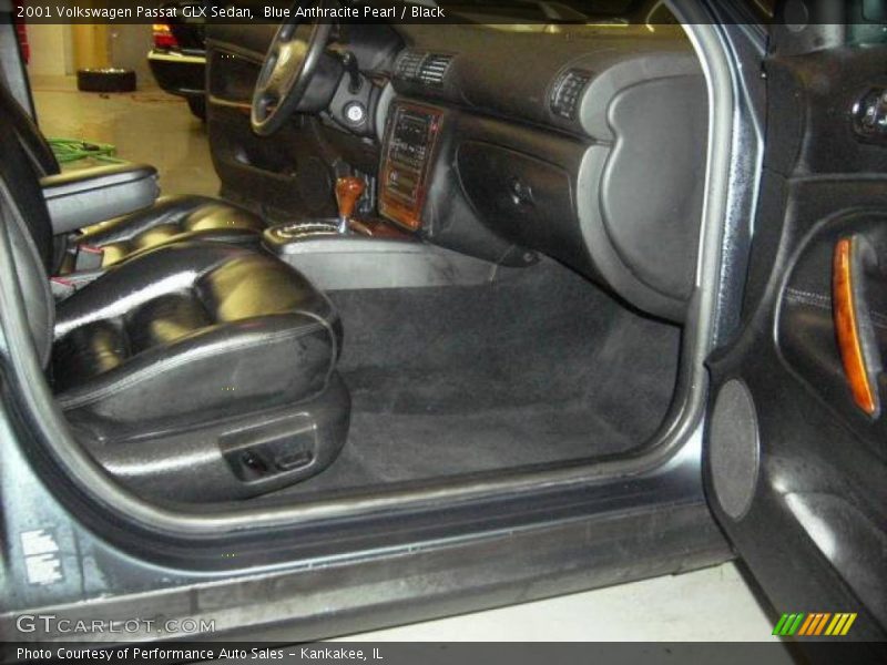 Blue Anthracite Pearl / Black 2001 Volkswagen Passat GLX Sedan