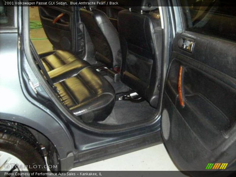 Blue Anthracite Pearl / Black 2001 Volkswagen Passat GLX Sedan