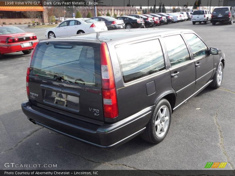Dark Gray Pearl Metallic / Beige 1998 Volvo V70 GLT