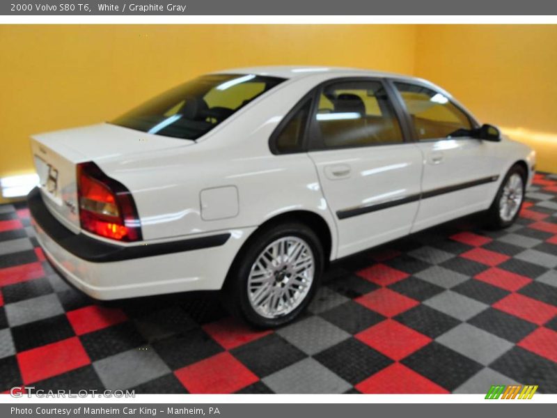 White / Graphite Gray 2000 Volvo S80 T6