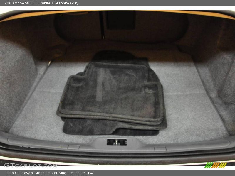 White / Graphite Gray 2000 Volvo S80 T6