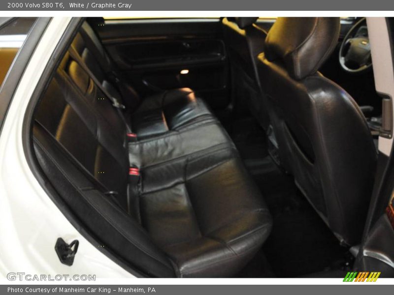White / Graphite Gray 2000 Volvo S80 T6