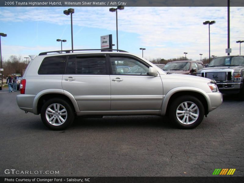Millenium Silver Metallic / Ash Gray 2006 Toyota Highlander Hybrid