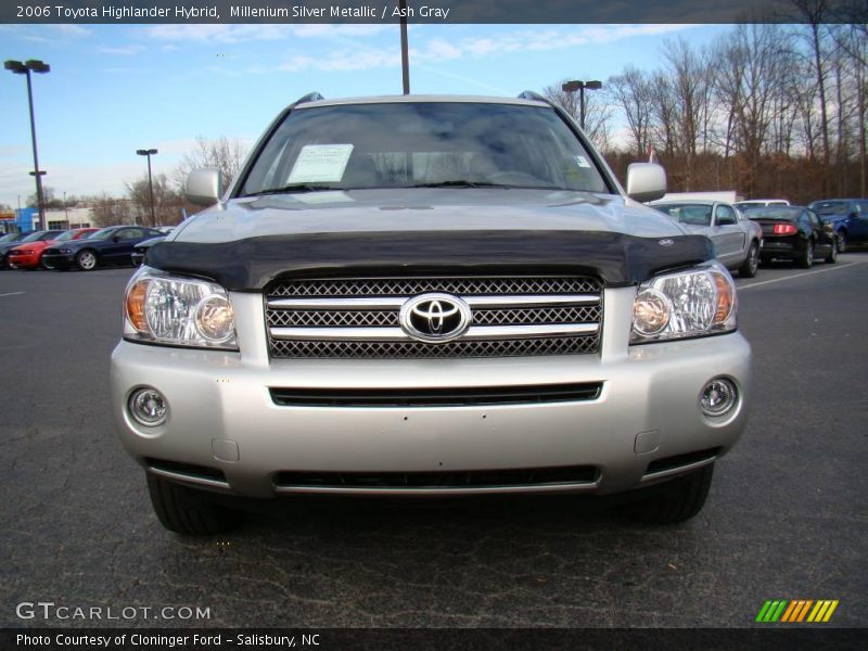 Millenium Silver Metallic / Ash Gray 2006 Toyota Highlander Hybrid