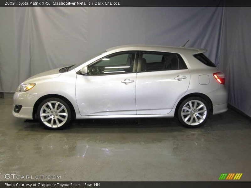 Classic Silver Metallic / Dark Charcoal 2009 Toyota Matrix XRS