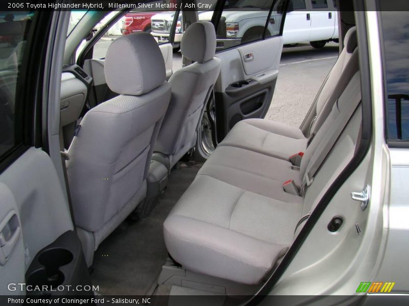 Millenium Silver Metallic / Ash Gray 2006 Toyota Highlander Hybrid