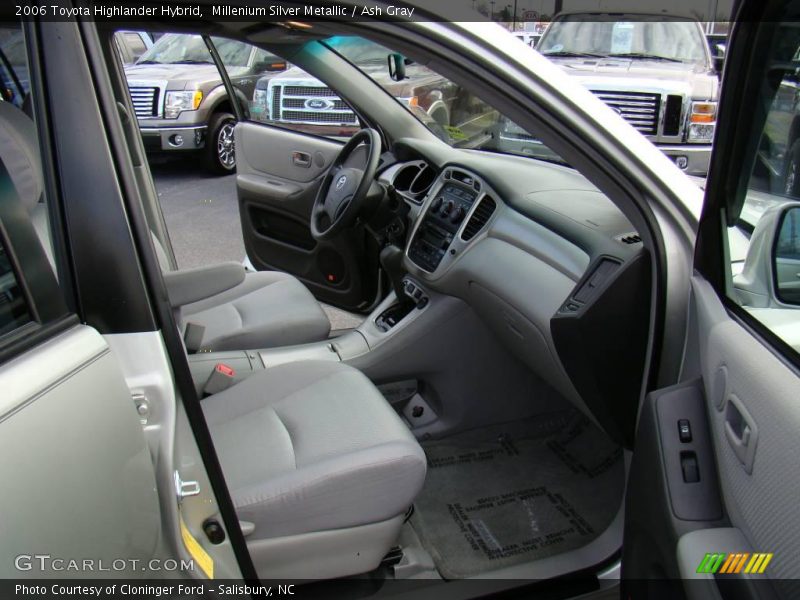 Millenium Silver Metallic / Ash Gray 2006 Toyota Highlander Hybrid