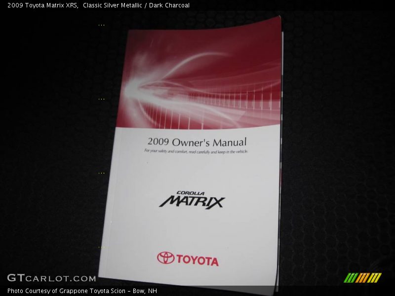 Classic Silver Metallic / Dark Charcoal 2009 Toyota Matrix XRS